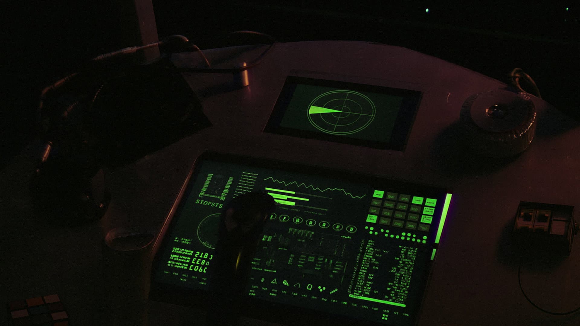 Space Terror backdrop
