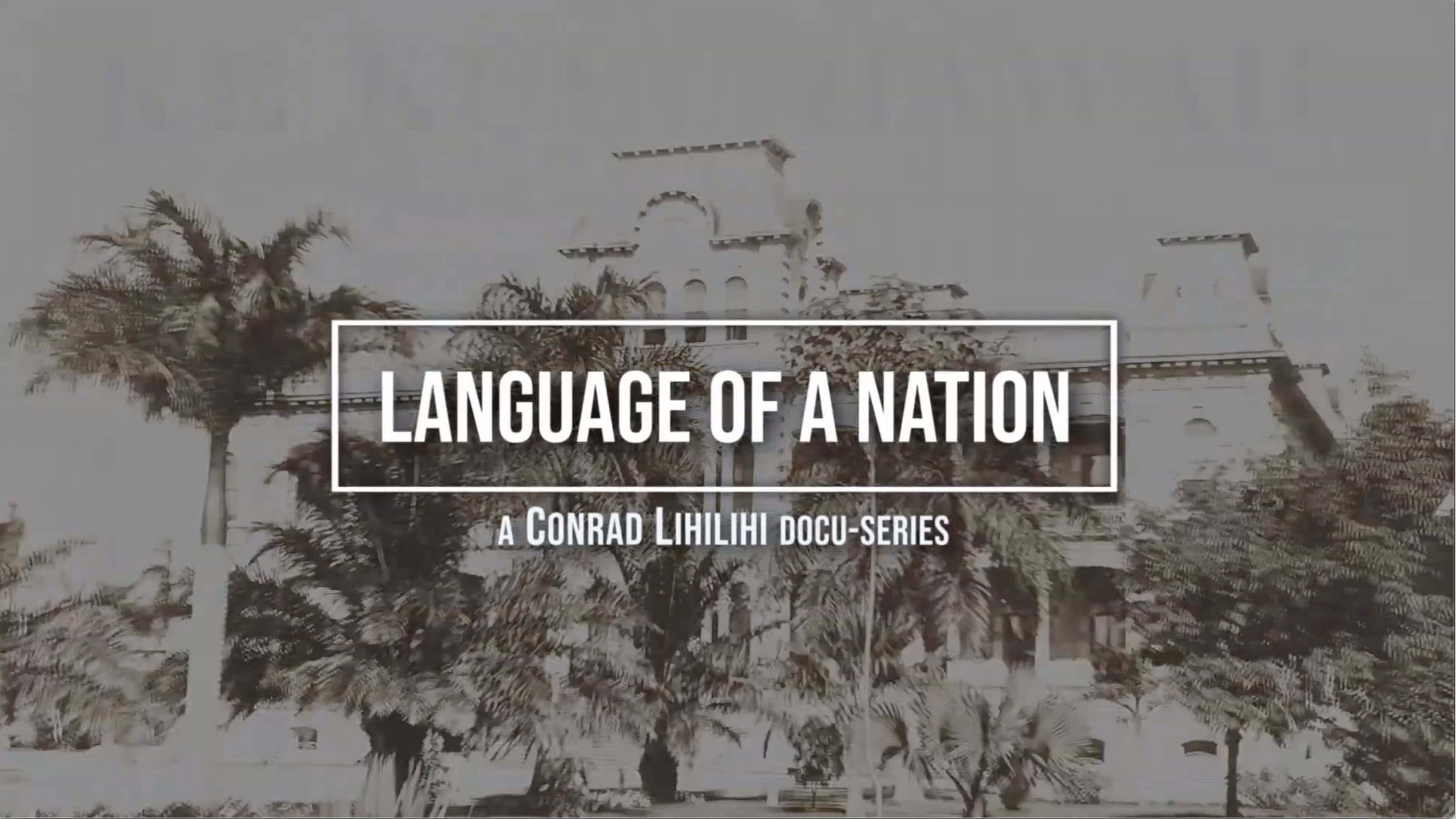 Language of a Nation backdrop
